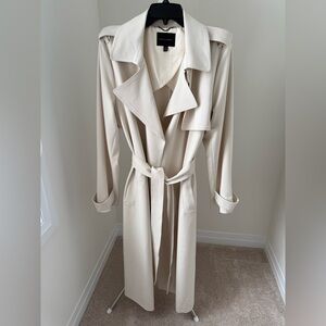 Banana Republic Off-White Trench Coat